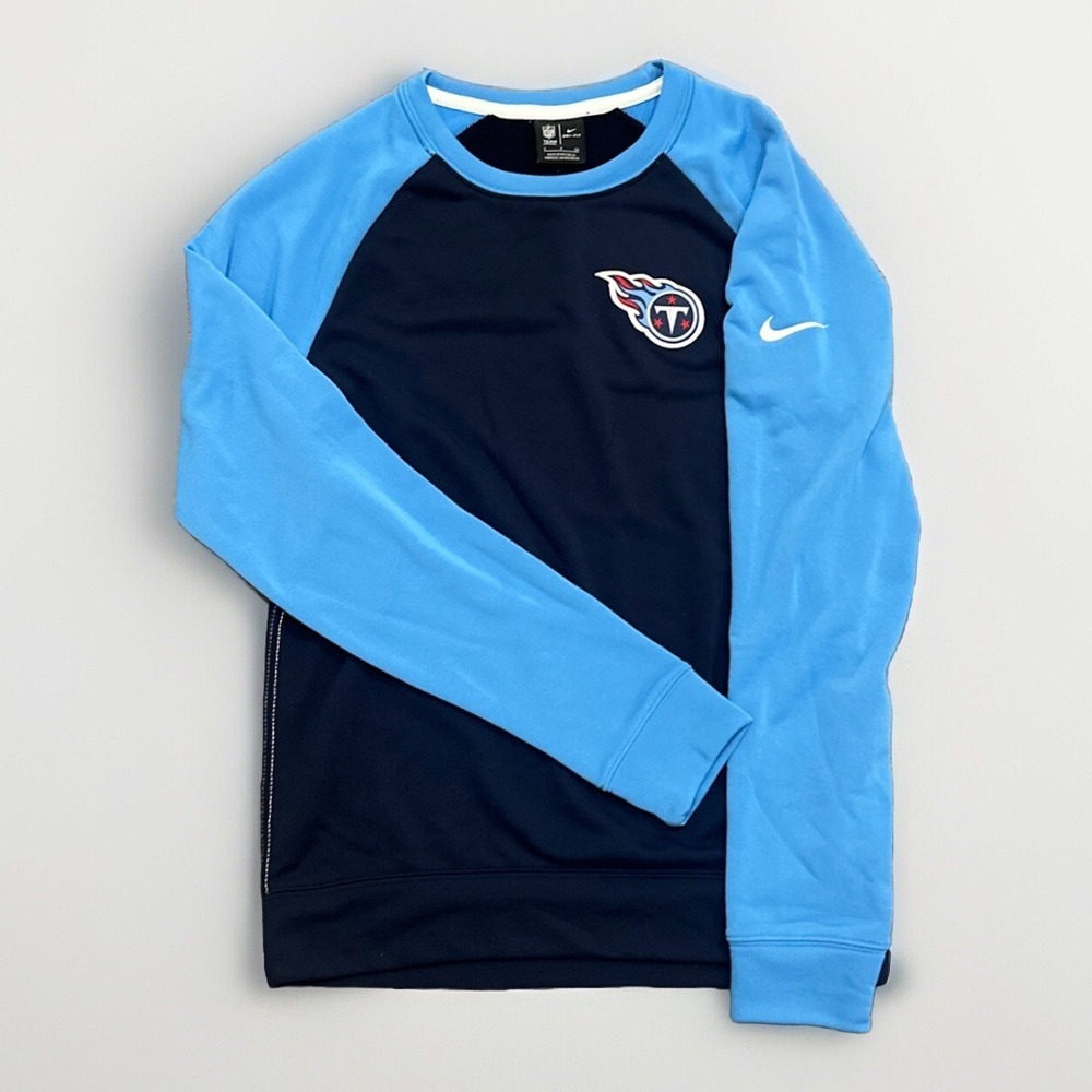 NWT Nike Tennessee Titans Dri-FIT Crewneck Sweatshirt Men's Small NFL